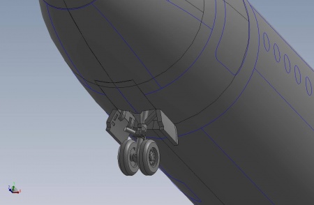 ЕЕ144143_4 Авиалайнер BAC 1-11-200 KLM Восточный экспресс