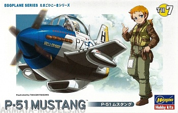 60117 Модель самолета  EGG PLANE P-51 MUSTANG
