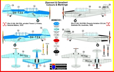 KPM0023 Z-126 Late KP Models