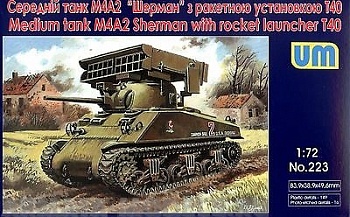 Tank M4A1 w/T-40 rocket launcher