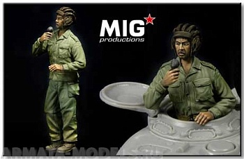 MIGMP35-295  Иракский командир танка (ранний, М50 Шерман и т.п.)