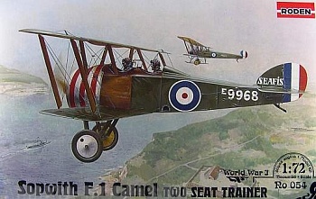 Rod054 Самолёт SOPWITH F.1 CAMEL TWO SEAT TRAINER
