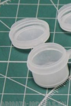 1572/1J Баночка для хранения и колеровки краски,  3 мл, герметичная крышка