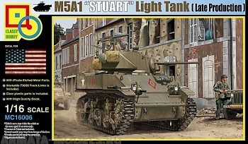 MC16006 Танк M5A1 Stuart (Late Production)