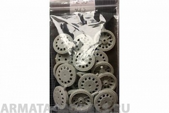 RE35-485 Дополнение для моделей Early cast wheels for T-34 tanks