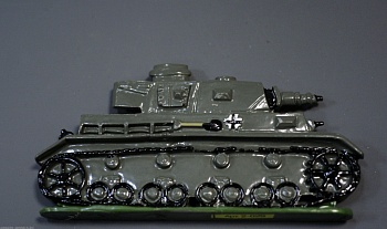 2-029 окрашеная фигура Танк Т-IV. Вермахт