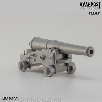 41.001АП 24-фунтовая пушка