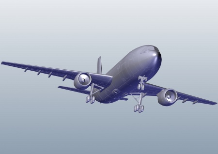 ЕЕ144146_5 Авиалайнер  А300B4 ALITALIA Восточный экспресс