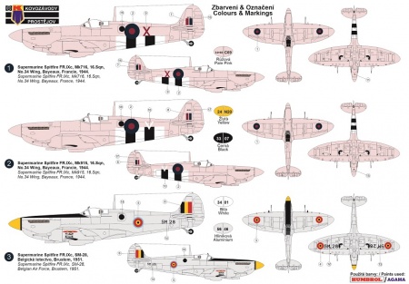 KPM0176  Spitfire FR.IXc KP Models
