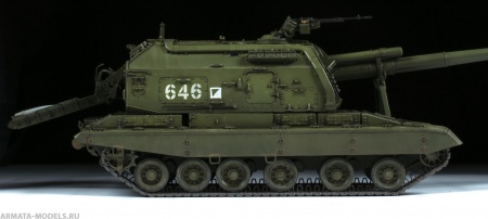 3630 Российская 152-мм гаубица МСТА-С Звезда