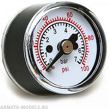 1802 Манометр,  0-7 кг/см2, малый