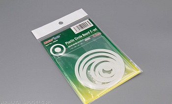 MST09948 Набор пластиковых кружков и колец (Plastic Circle Board C-set - 0.3mm)