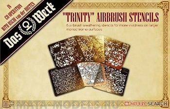 DWA021 Набор трафаретов Trinity Splattermask Set (6 stencils)
