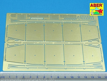 ABR-35-A18  Дополнения для  Side skirts for PzKpfw IV(G),Brummbar (Early) для  1/35