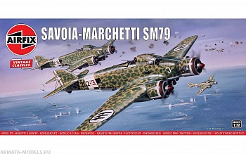 A04007V Сборная модель самолета Savoia-Marchetti SM79