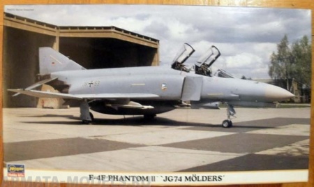 00864 Самолет F-4F JG74 Molders Hasegawa