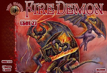 ALL72036 Фигуры Fire Demon set 2 1/72