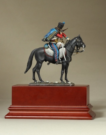 5424SOGA French hussar. Firefight at outposts. SOGA Miniatures