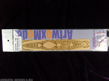 AW20081 Деревянная палуба для IJN Yamashiro 1941