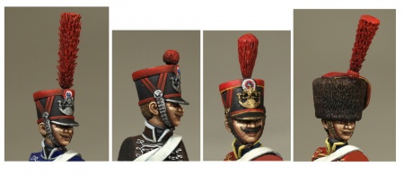 5424SOGA French hussar. Firefight at outposts. SOGA Miniatures