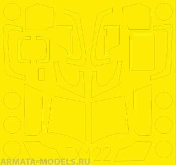 EX422ED  SH2-F (for KITTY HAWK kit) 1/48