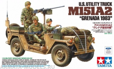 35332T Американский автомобиль US Utility Truck M151A2 - Grenada 1983 Tamiya