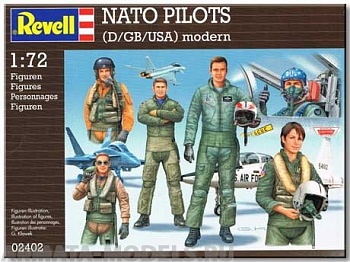 02402 Боевые пилоты (Германия/Великобритания/США), современные