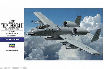 01573 Самолет  A-10C THUNDERBOLT II (HASEGAWA) 1/72
