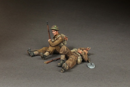 3617SOGA British infantrymans at rest. SOGA Miniatures
