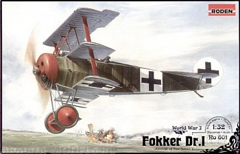 Rod601 Самолёт FOKKER DR.I