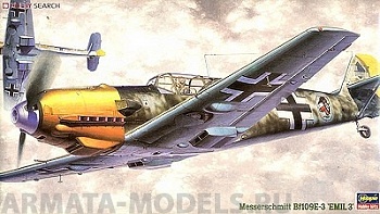 09108 Самолет  Messerschmitt Bf109E-3