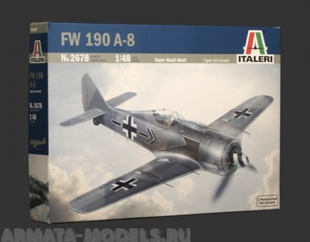2678ИТ Самолет FW 190 A-8 Italeri