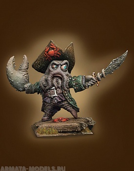 СM-P02 Декоративная фигурка из смолы Капитан Дейви (Captain Davy Big Claw)