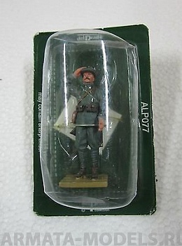 ALP077 Фигура Comando 1917 Caporale portaordini, 1/32 Del Prado
