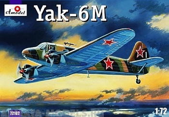 AM72182 Самолет Як-6М армейский