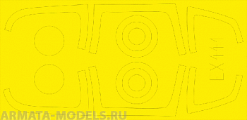 EX441ED  Окрасочная маска F-15C MSIP II 1/48