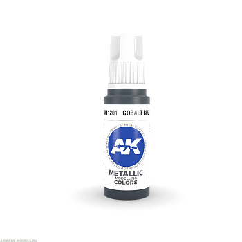 AK11201 Краска акриловая Cobalt Blue 17ml