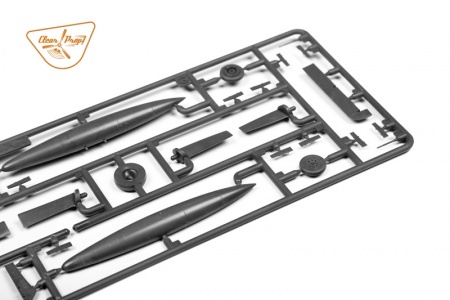 CP72005 XA2D-1 Douglas, Skyshark - CLEAR PROP Clear Prop