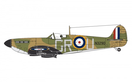 A01071B Самолет SUPERMARINE SPITFIRE Mk.I Airfix