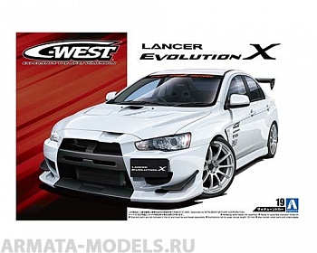 05320 Mitsubishi Lancer Evolution X C-West