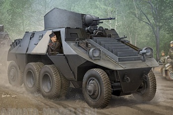 83889 БТР M35 Mittlere Panzerwagen (ADGZ-Daimler) 1/35