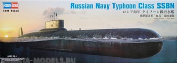 83532 Подводная лодка Russian Navy Typhoon Class SSBN 1/350