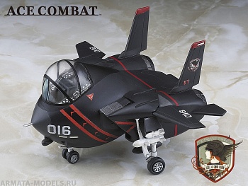 52158 Модель самолета  EGGPLANE F-14A TOMCAT ACE COMBAT RAZGRIZ
