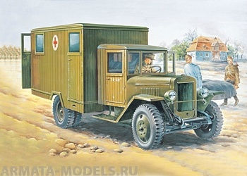 ЕЕ35152 ЗИС-44 Санитарный автомобиль