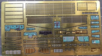 AM7011-3K Цветное фототравление для Ил-76. Интерьер 1/144