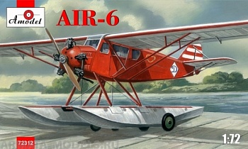 АМ72312 Самолет АИР-6 на поплавках