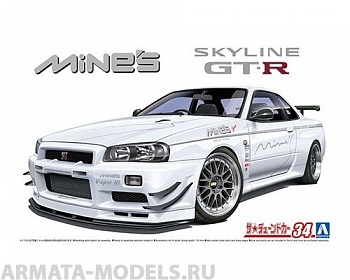 05986 Nissan Skyline GT-R Mine's BNR34 '02