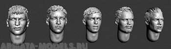 ARM356043 Головы (с волосами) №9