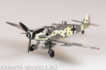 37258EM Самолет Мессершмитт BF-109G-6 JG53 1945 г. Германия