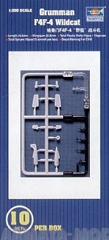 06202 Самолет  F4F4 Уайлдкэт (10шт)